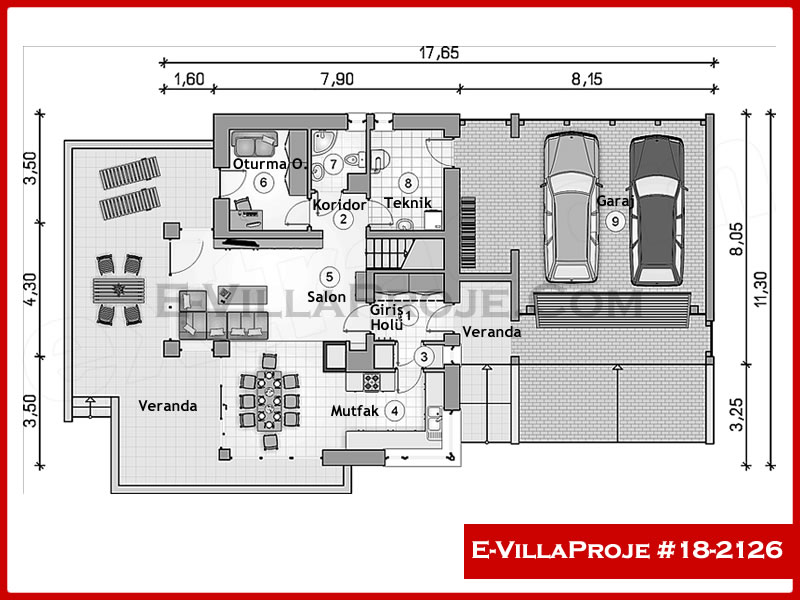 Ev Villa Proje #18 - 2126 Galeri Görseli 2