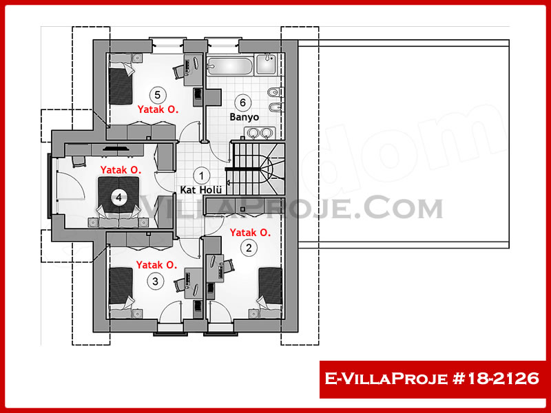 Ev Villa Proje #18 - 2126 Galeri Görseli 3