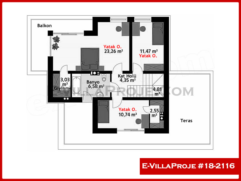 Ev Villa Proje #18 - 2116 Galeri Görseli 3