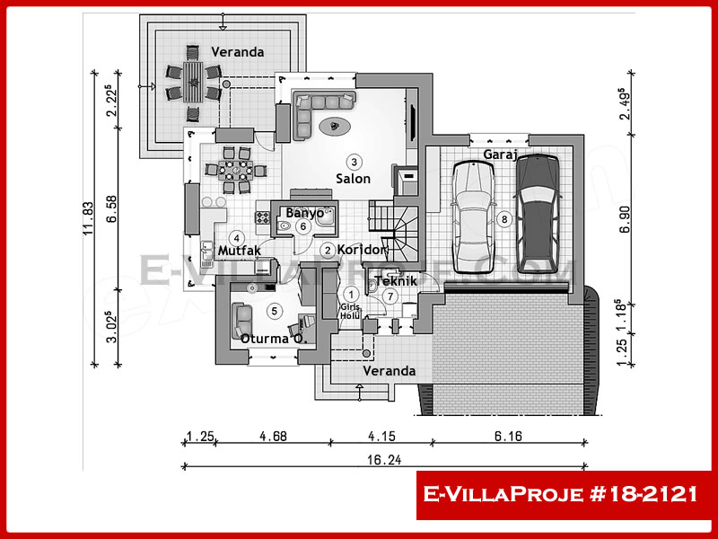 Ev Villa Proje #18 - 2121 Galeri Görseli 2