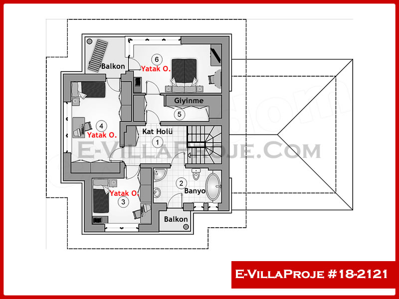 Ev Villa Proje #18 - 2121 Galeri Görseli 3