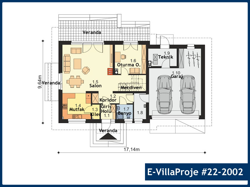 Ev Villa Proje #22 - 2002 Galeri Görseli 2