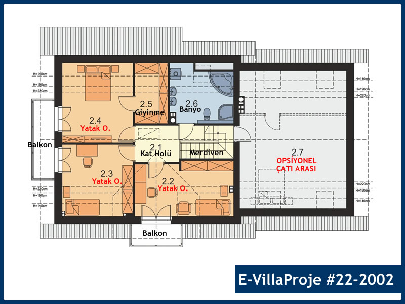 Ev Villa Proje #22 - 2002 Galeri Görseli 3