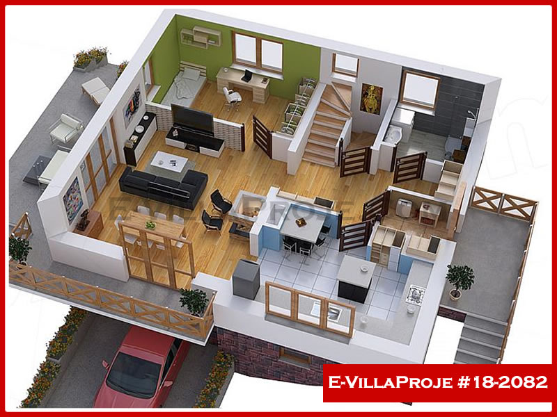 Ev Villa Proje #18 - 2082 Galeri Görseli 7