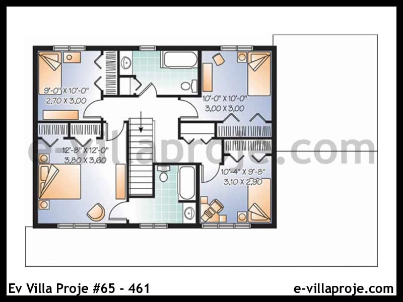 Ev Villa Proje #65 - 461 Galeri Görseli 3