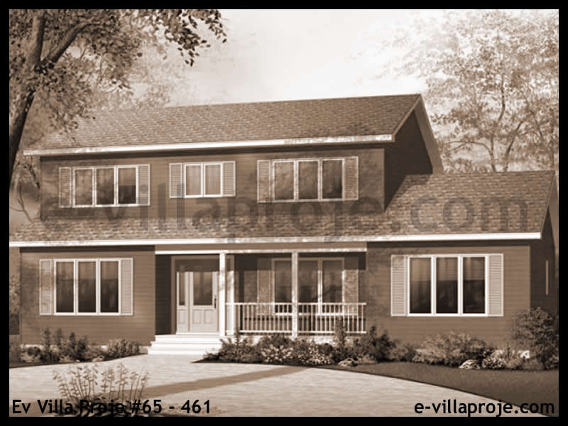 Ev Villa Proje #65 - 461 Galeri Görseli 4