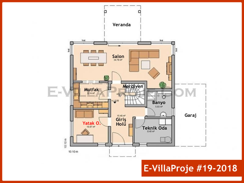 Ev Villa Proje #19 - 2018 Galeri Görseli 2