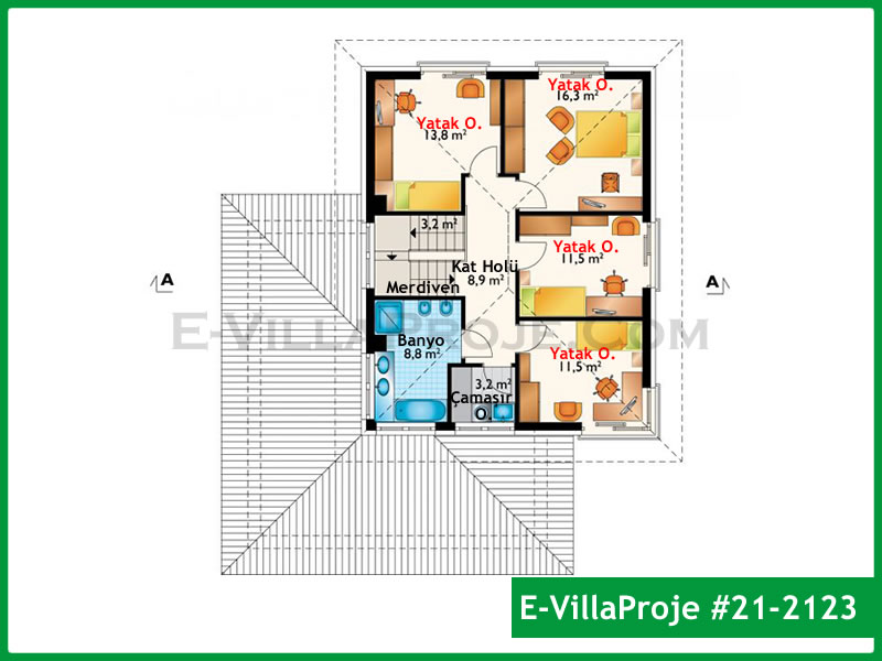 Ev Villa Proje #21 - 2123 Galeri Görseli 3