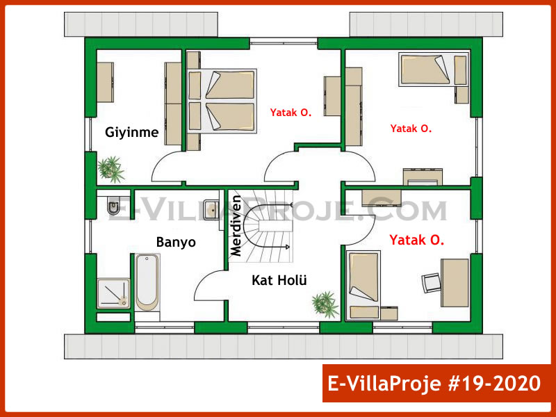 Ev Villa Proje #19 - 2020 Galeri Görseli 3