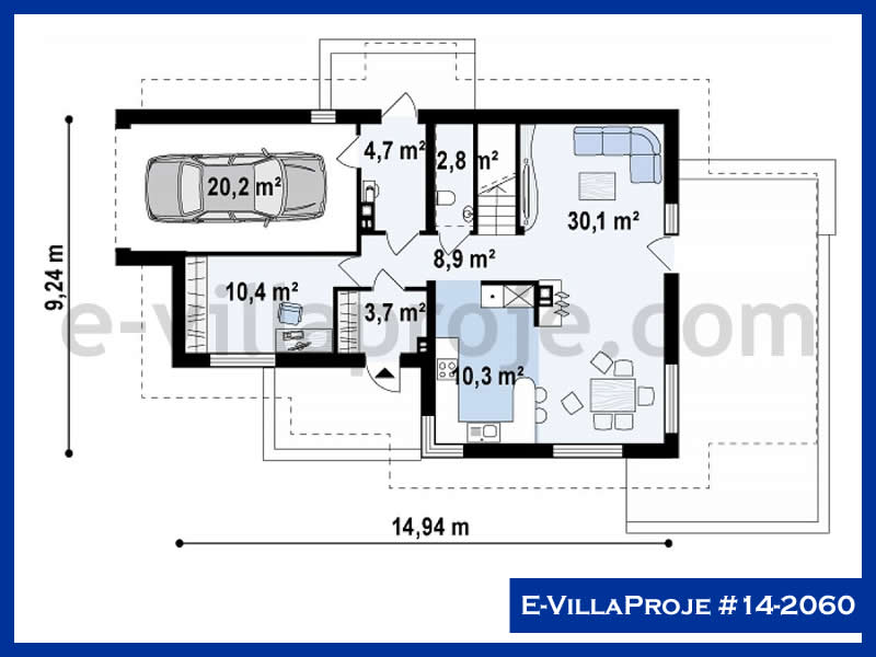 Ev Villa Proje #14 - 2060 Galeri Görseli 2