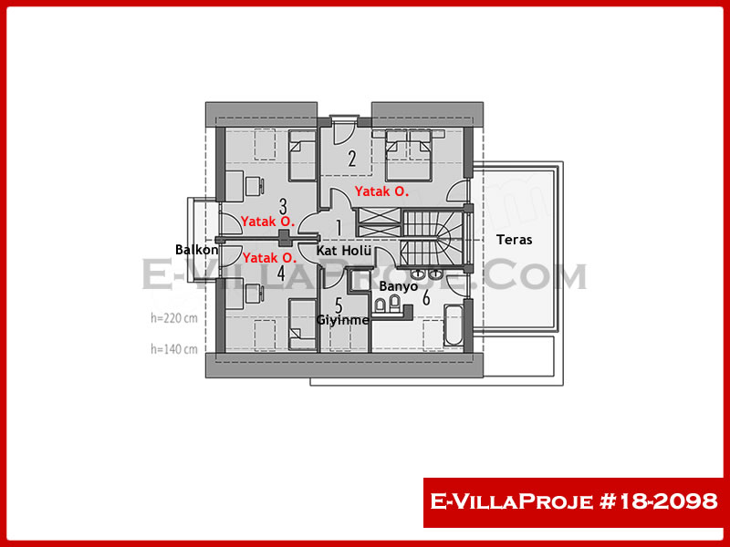 Ev Villa Proje #18 - 2098 Galeri Görseli 3
