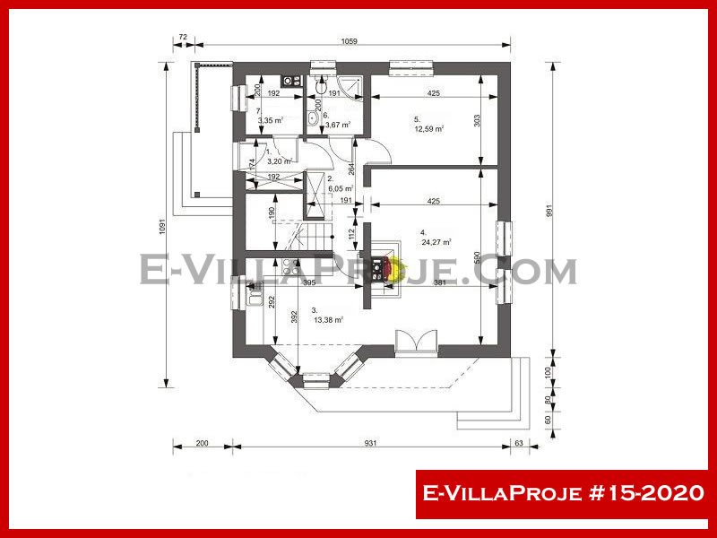Ev Villa Proje #15 - 2020 Galeri Görseli 2