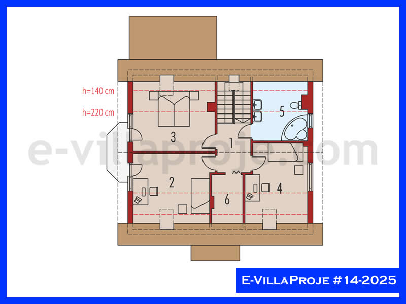 Ev Villa Proje #14 - 2025 Galeri Görseli 3