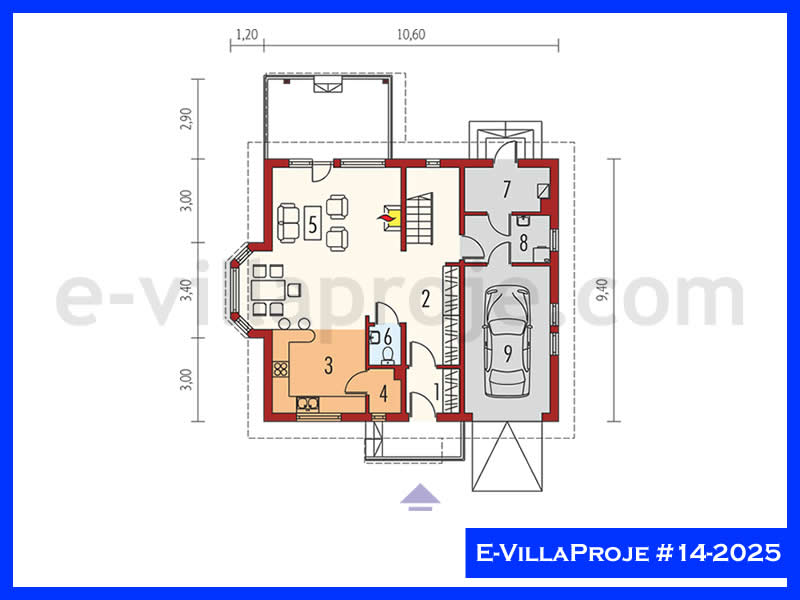 Ev Villa Proje #14 - 2025 Galeri Görseli 2