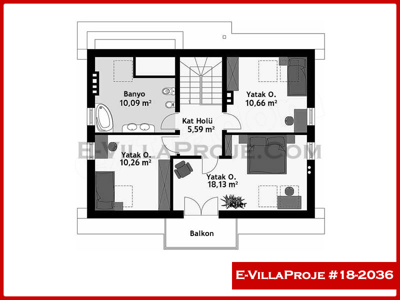 Ev Villa Proje #18 - 2036 Galeri Görseli 3