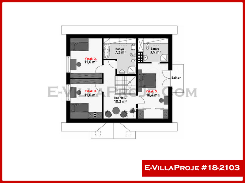 Ev Villa Proje #18 - 2103 Galeri Görseli 3