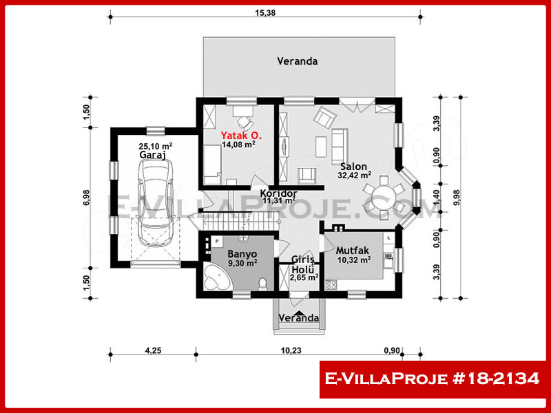 Ev Villa Proje #18 - 2134 Galeri Görseli 2