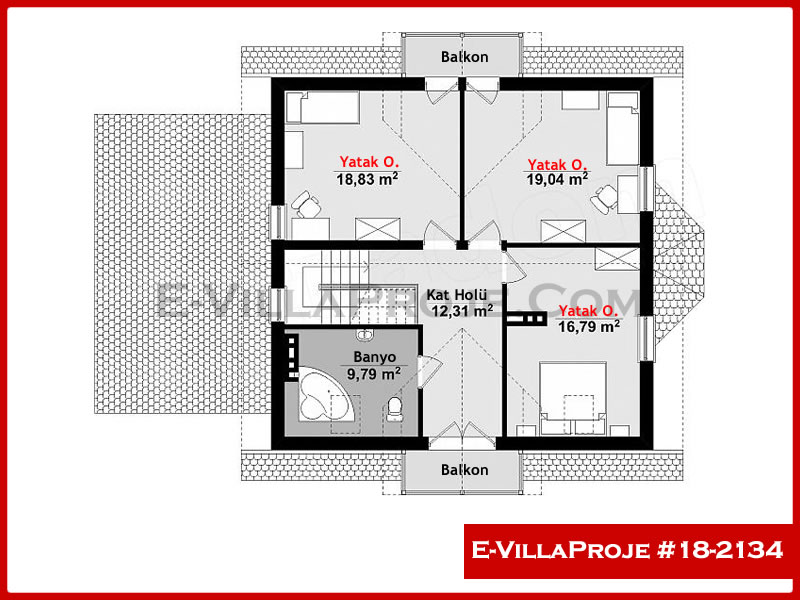 Ev Villa Proje #18 - 2134 Galeri Görseli 3