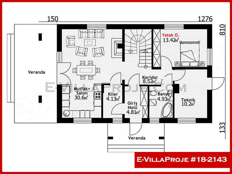 Ev Villa Proje #18 - 2143 Galeri Görseli 2