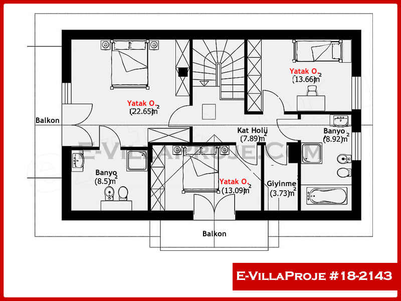 Ev Villa Proje #18 - 2143 Galeri Görseli 3