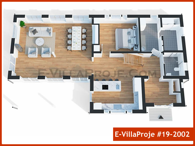 Ev Villa Proje #19 - 2002 Galeri Görseli 7