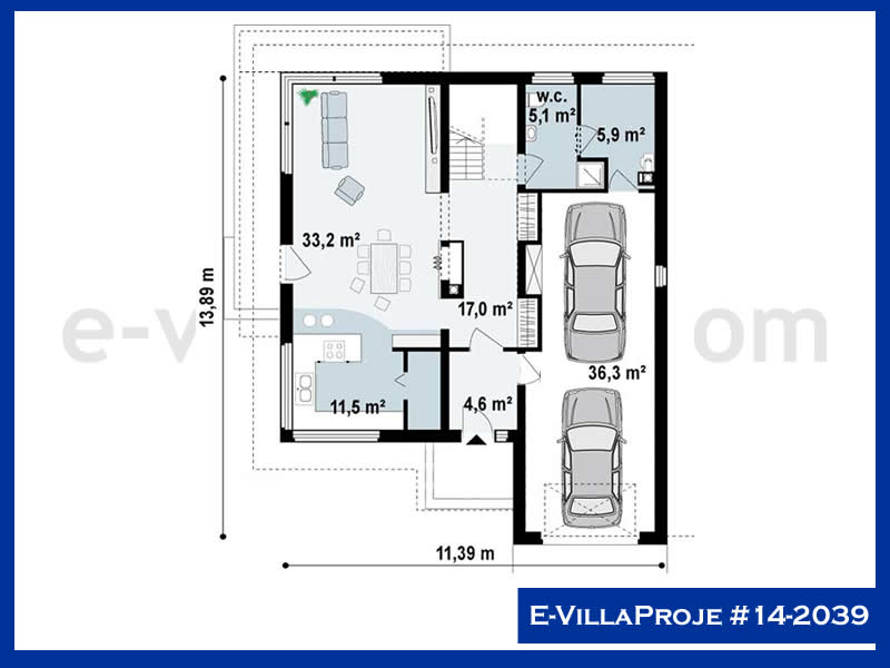 Ev Villa Proje #14 - 2039 Galeri Görseli 2