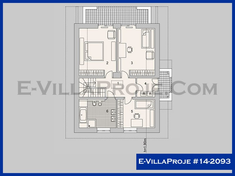Ev Villa Proje #14 - 2093 Galeri Görseli 3