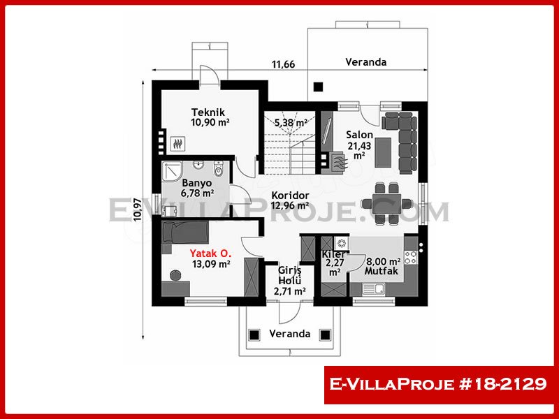 Ev Villa Proje #18 - 2129 Galeri Görseli 2