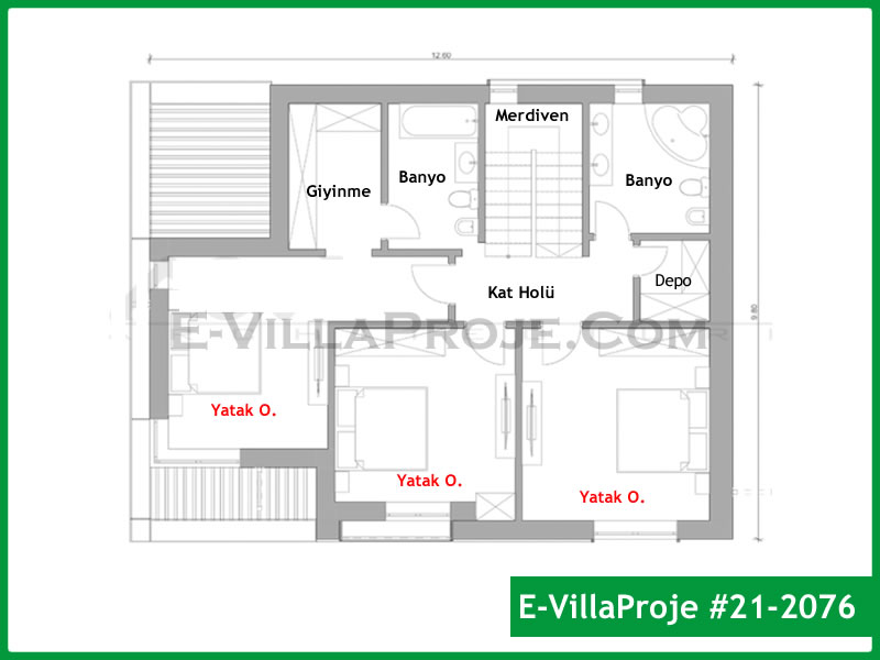 Ev Villa Proje #21 - 2076 Galeri Görseli 3