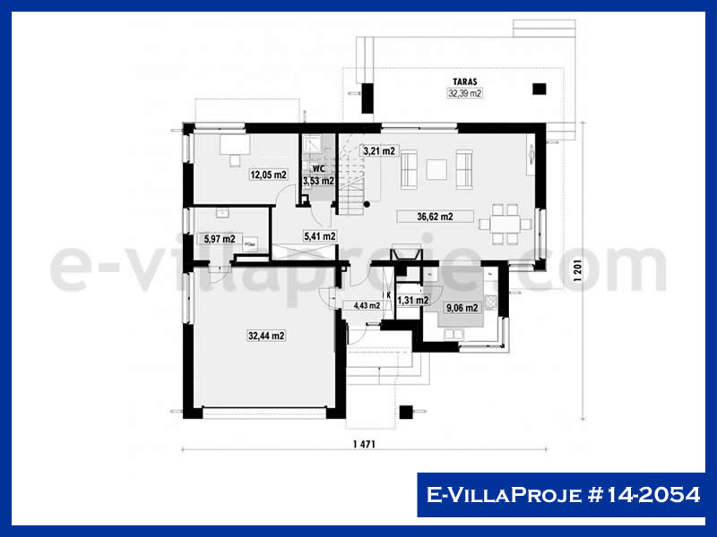 Ev Villa Proje #14 - 2054 Galeri Görseli 2