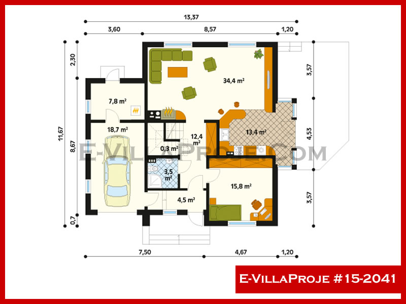 Ev Villa Proje #15 - 2041 Galeri Görseli 2