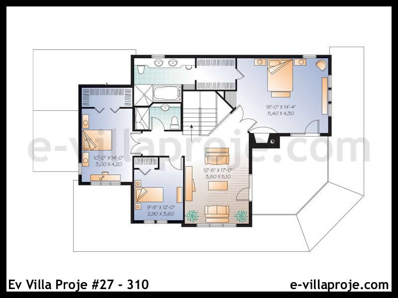 Ev Villa Proje #27 - 310 Galeri Görseli 3