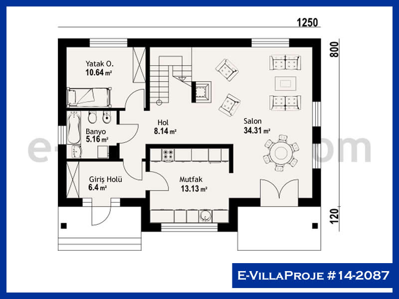 Ev Villa Proje #14 - 2087 Galeri Görseli 2
