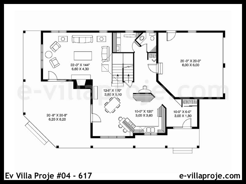 Ev Villa Proje #04 - 617 Galeri Görseli 2