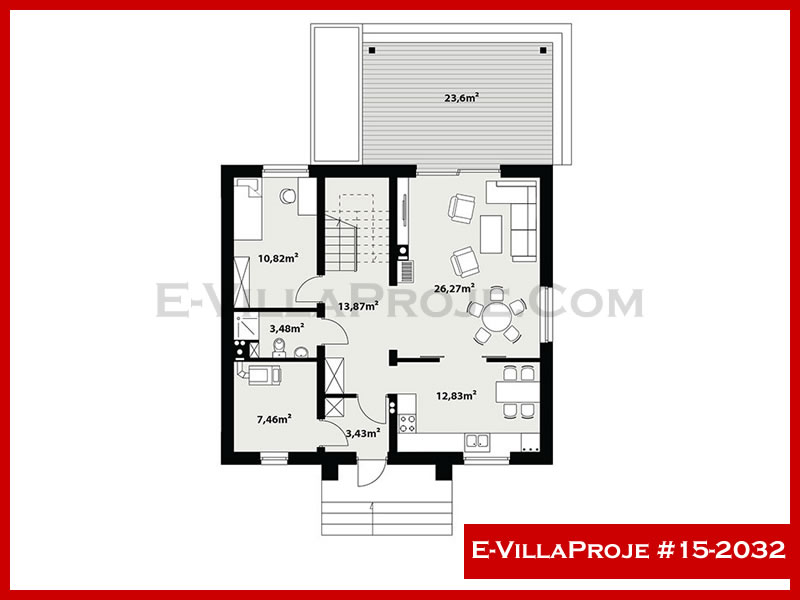 Ev Villa Proje #15 - 2032 Galeri Görseli 2