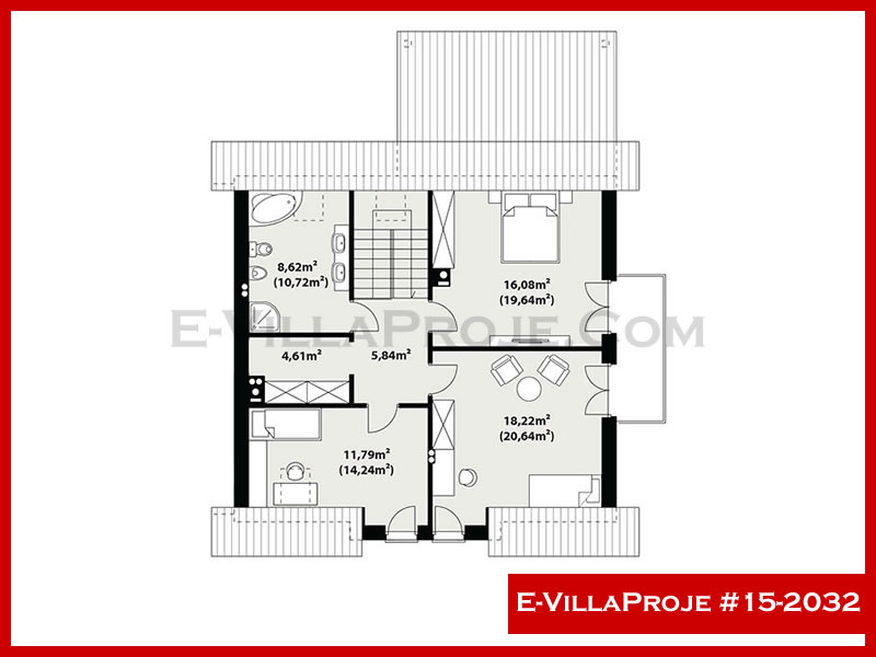 Ev Villa Proje #15 - 2032 Galeri Görseli 3