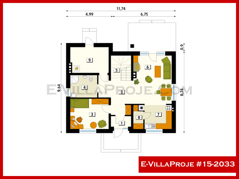 Ev Villa Proje #15 - 2033 Galeri Görseli 2