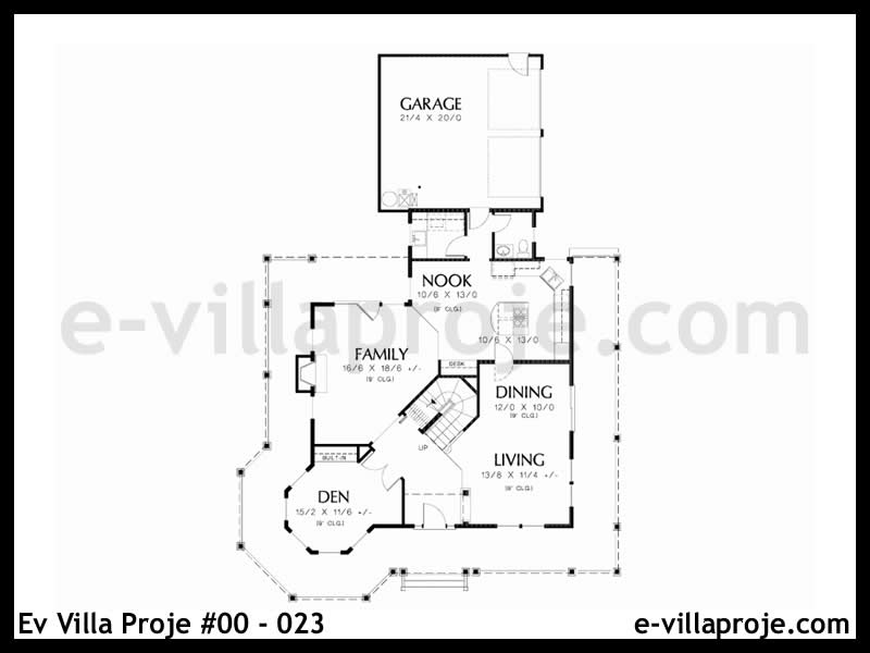Ev Villa Proje #00 - 023 Galeri Görseli 2