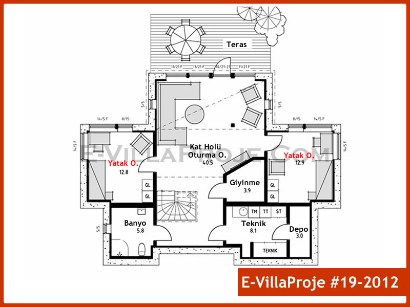 Ev Villa Proje #19 - 2012 Galeri Görseli 5