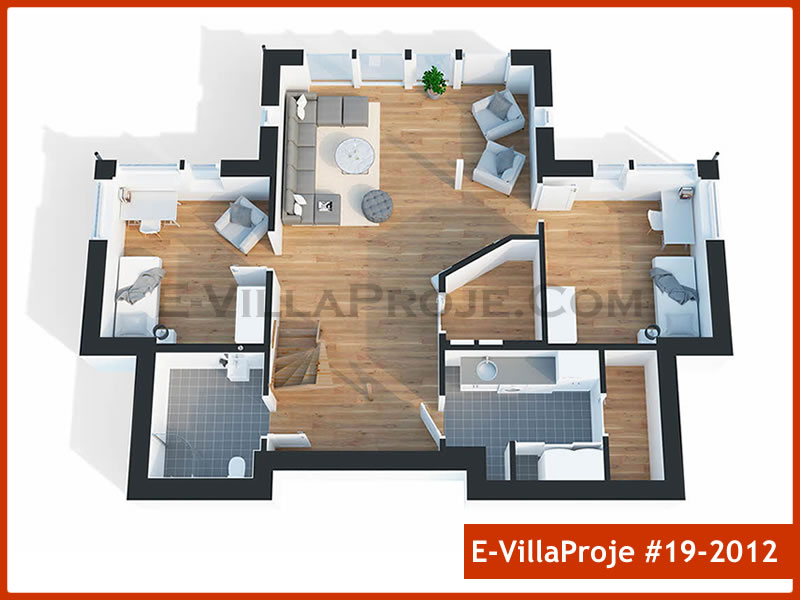 Ev Villa Proje #19 - 2012 Galeri Görseli 4