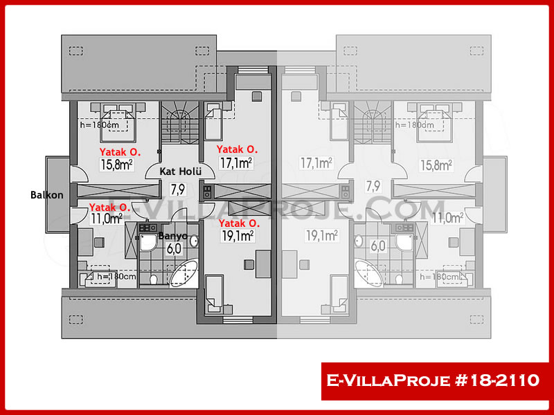 Ev Villa Proje #18 - 2110 Galeri Görseli 3
