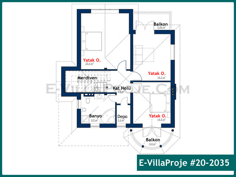Ev Villa Proje #20 - 2035 Galeri Görseli 3