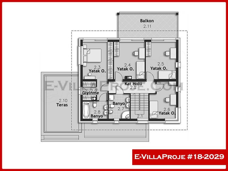 Ev Villa Proje #18 - 2029 Galeri Görseli 3