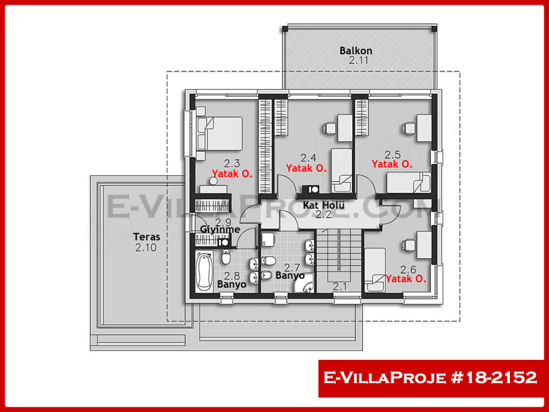 Ev Villa Proje #18 - 2152 Galeri Görseli 3