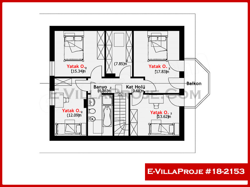 Ev Villa Proje #18 - 2153 Galeri Görseli 3