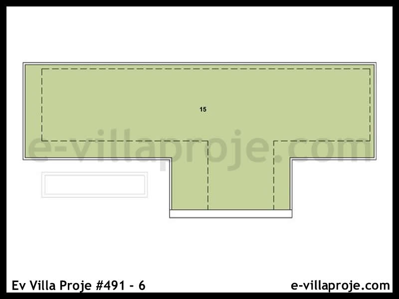 Ev Villa Proje #491 - 6 Galeri Görseli 3