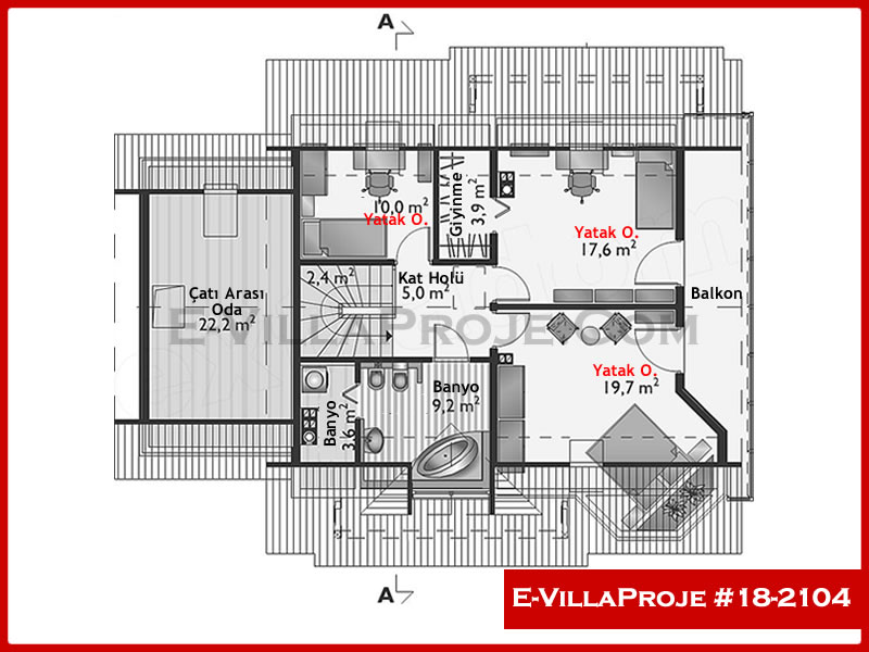 Ev Villa Proje #18 - 2104 Galeri Görseli 3