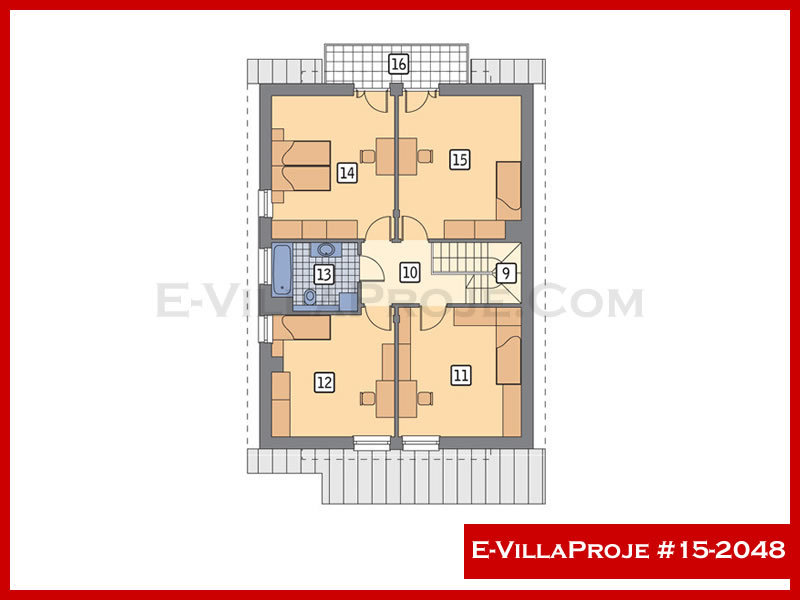Ev Villa Proje #15 - 2048 Galeri Görseli 3