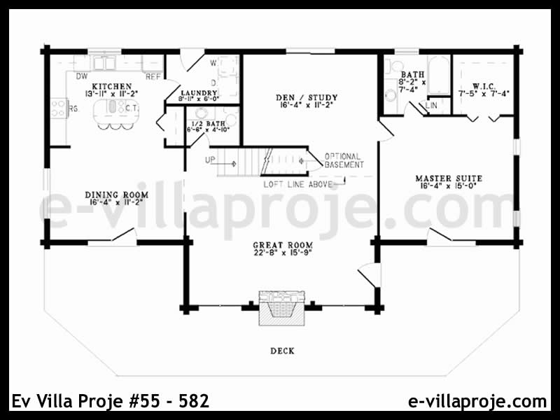 Ev Villa Proje #55 - 582 Galeri Görseli 2