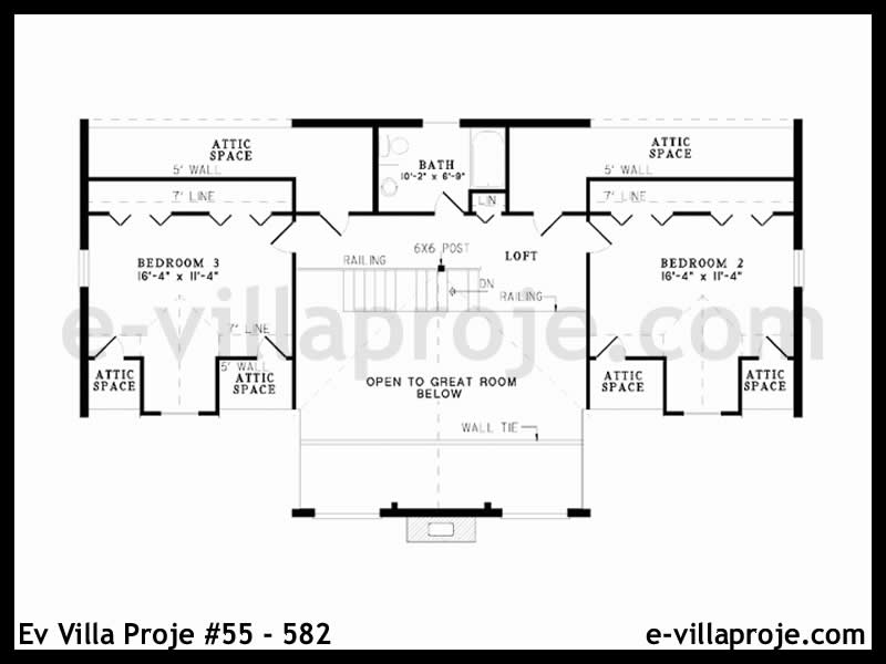 Ev Villa Proje #55 - 582 Galeri Görseli 3